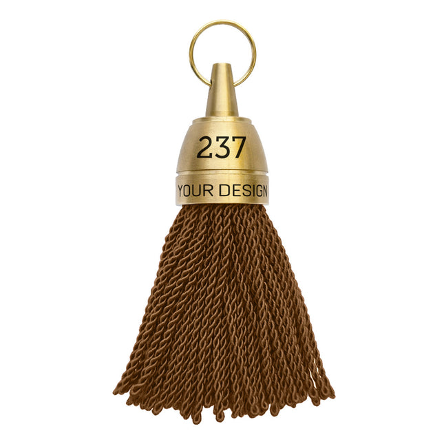 Custom Philadelphia hotel keychain brown - 1 pc