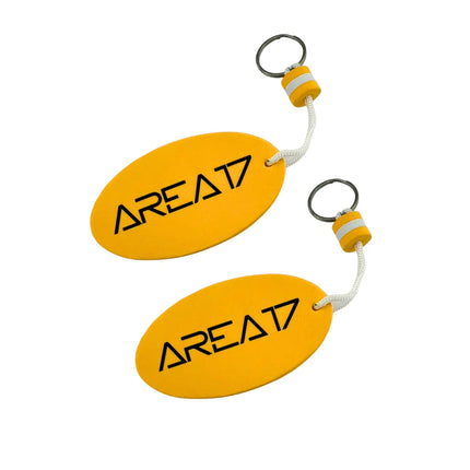 Custom floating keychain orange - 1 pc