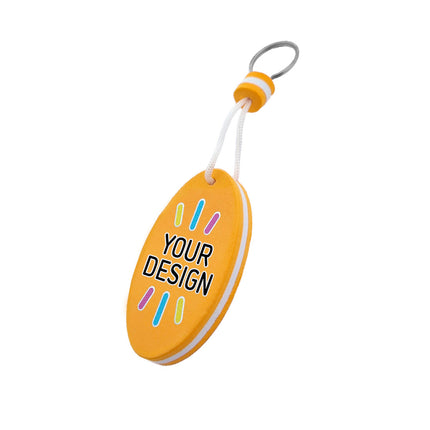 Custom floating keychain orange - 1 pc