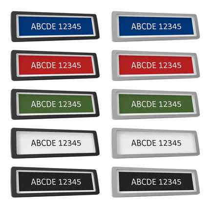 Custom text door sign 178x50mm - 1 pc