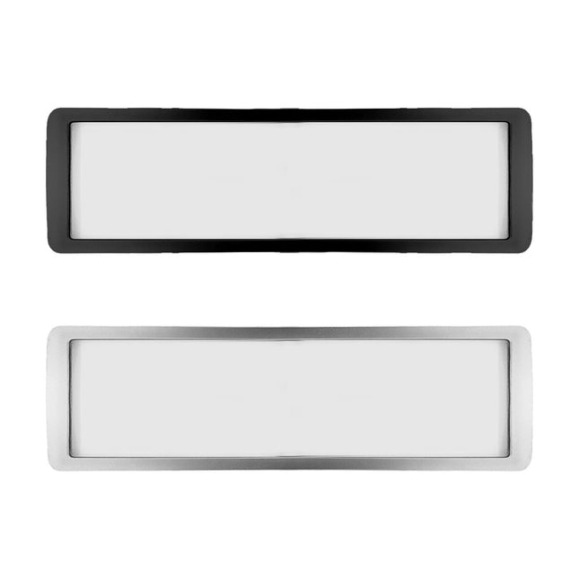 Blank door sign 178x50mm - 1 pc