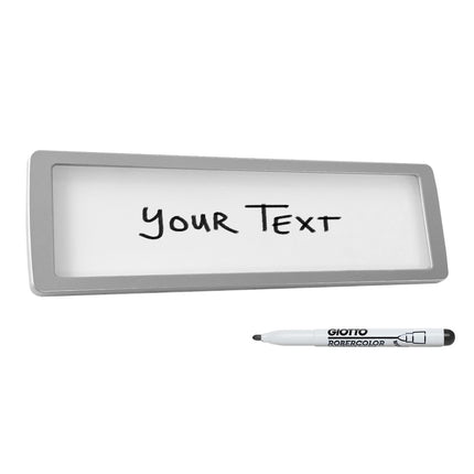 Blank door sign 178x50mm - 1 pc