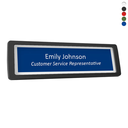 Custom name and title door sign 178x50mm - 1 pc