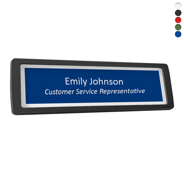 Custom name and title door sign 178x50mm - 1 pc