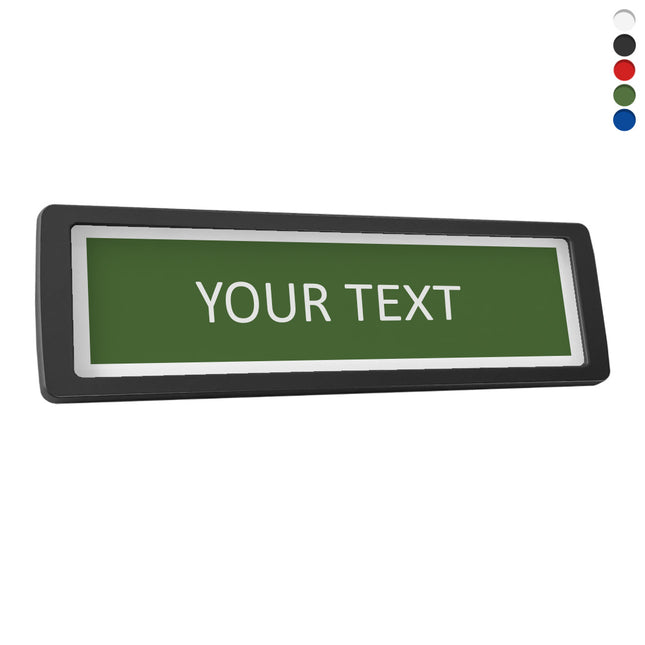 Custom text door sign 178x50mm - 1 pc