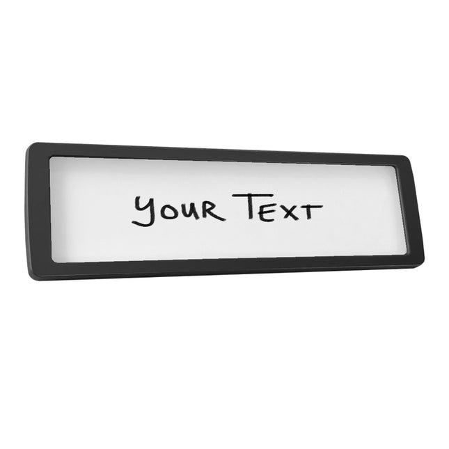 Blank door sign 178x50mm - 1 pc