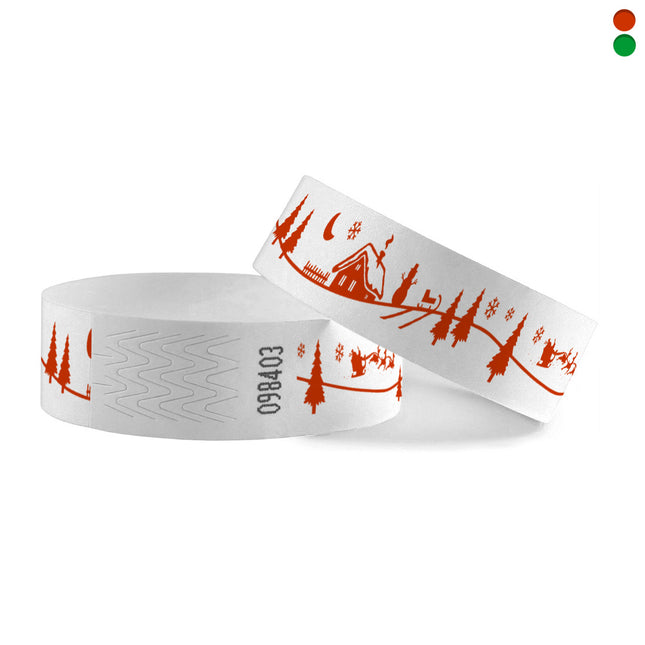 Christmas Tyrex wristbands - 100 pcs