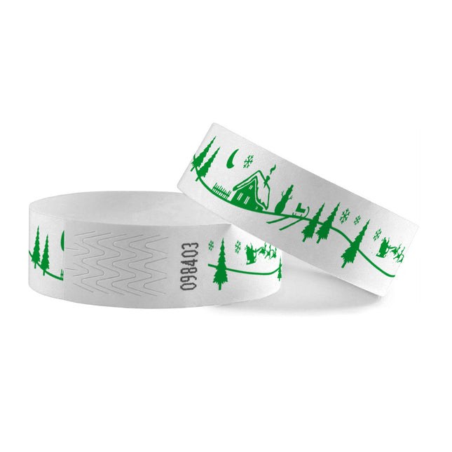 Christmas Tyrex wristbands - 100 pcs