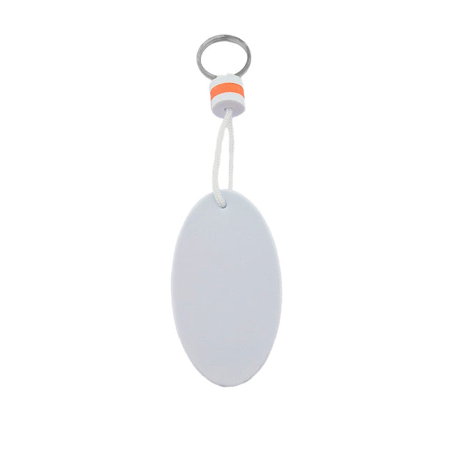 Custom floating keychain white blue - 1 pc