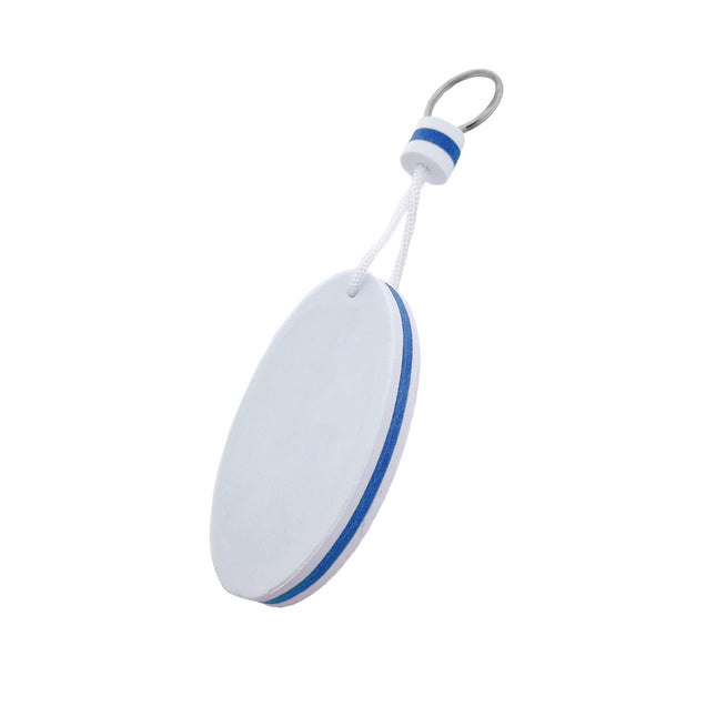 Floating keychain white blue - 1 pc