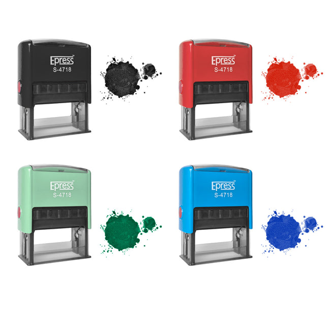 Custom stamp 47x18mm- 1 pc
