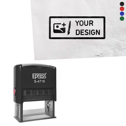 Custom stamp 47x18mm- 1 pc