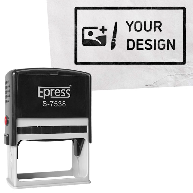 Custom stamp 75x38mm- 1 pc