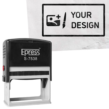 Custom stamp 45x10mm- 1 pc