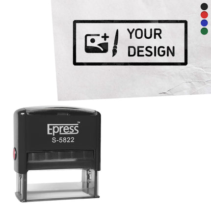 Custom self-inking stamp 58x22- 1 pc
