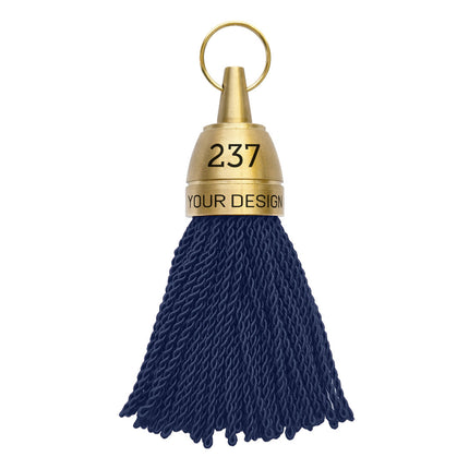 Custom Philadelphia hotel keychain dark blue - 1 pc