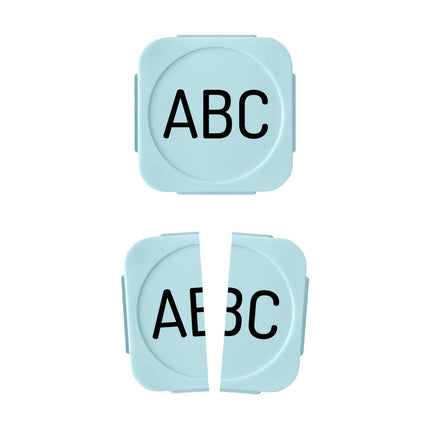 Custom letters break-off tokens - 100 pcs