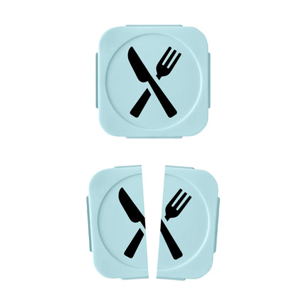 Plastic break-off tokens cutlery - 100 pcs