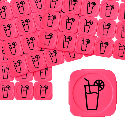 Plastic break-off tokens soda - 100 pcs