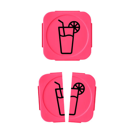Plastic break-off tokens soda - 100 pcs