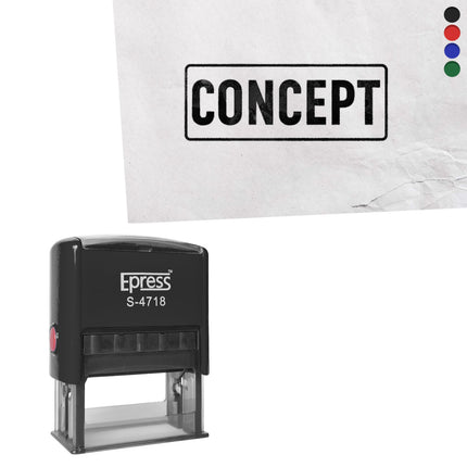 Concept stamp 48x17mm imprint - 1 pc