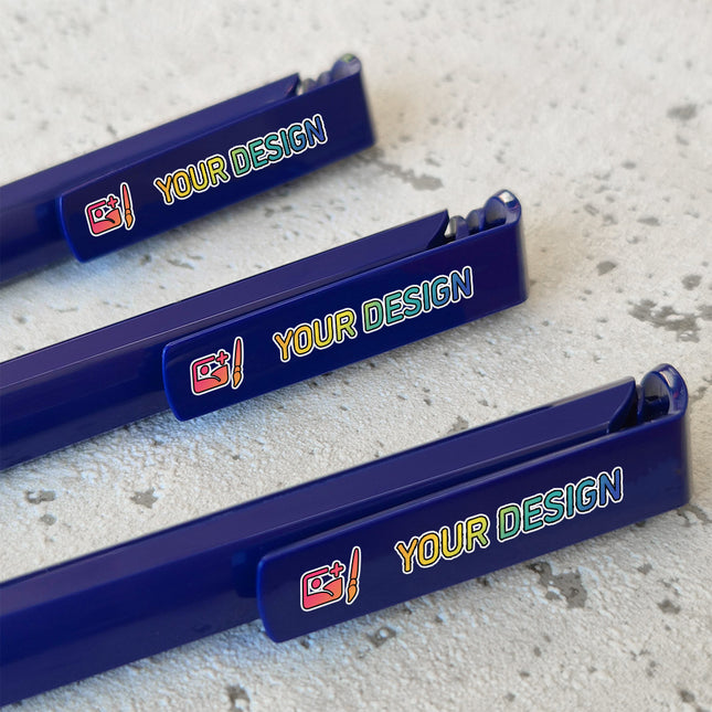 Personalized pen with logo full color - 1 pc