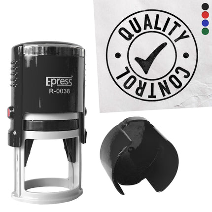 Quality control stamp Ø38mm imprint - 1 pc