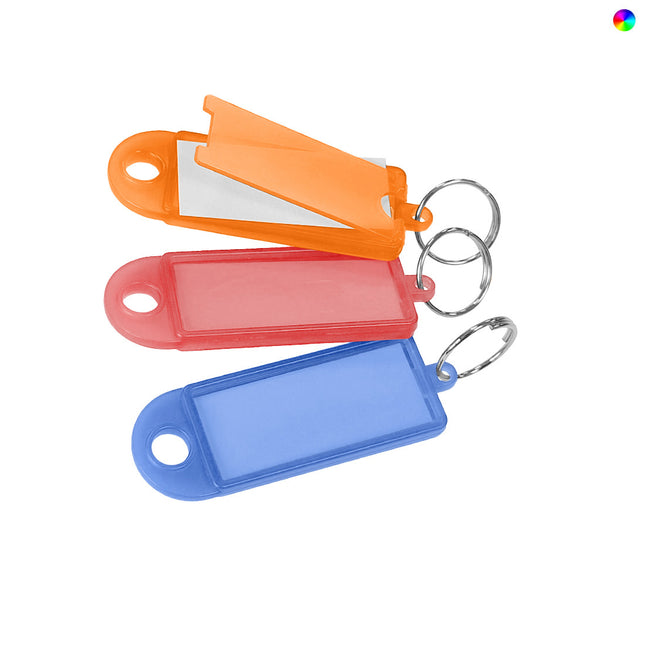 Flip-open key tag 60 x 22 mm – 100 pcc