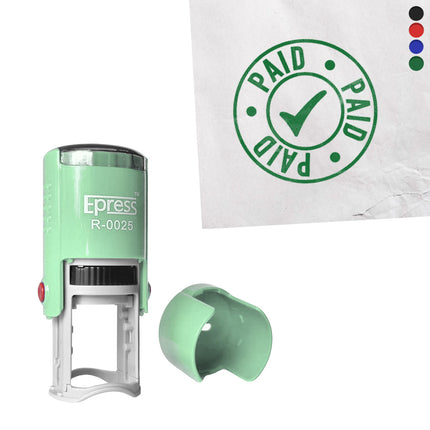 Paid stamp Ø25mm imprint - 1 pc