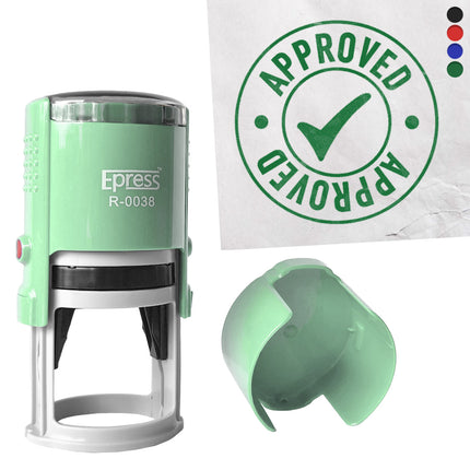 Approved stamp Ø38mm imprint - 1 pc