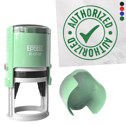 Authorized stamp Ø38mm imprint - 1 pc