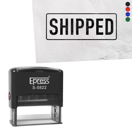 Shipped stamp 58x22mm imprint - 1 pc