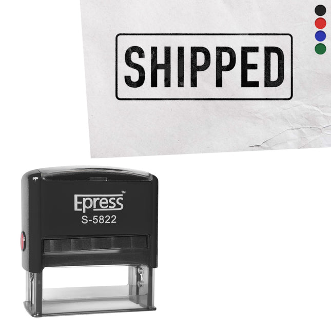 Shipped stamp 58x22mm imprint - 1 pc