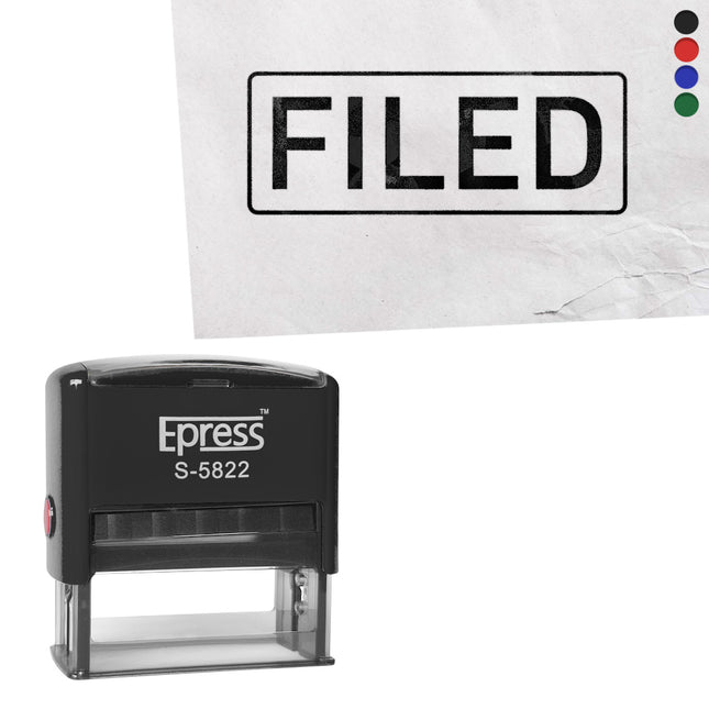 Stempel 58x22 mm Filed