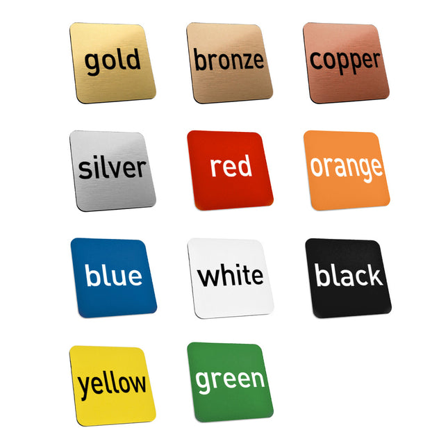 Plastic numbered tag - 1 pc