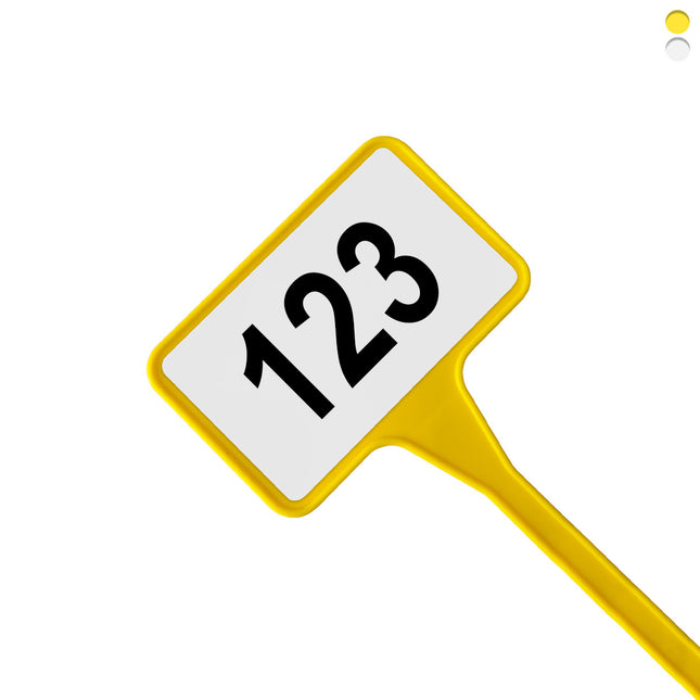 Plant marker 150x55mm with custom numbering - 1 pc