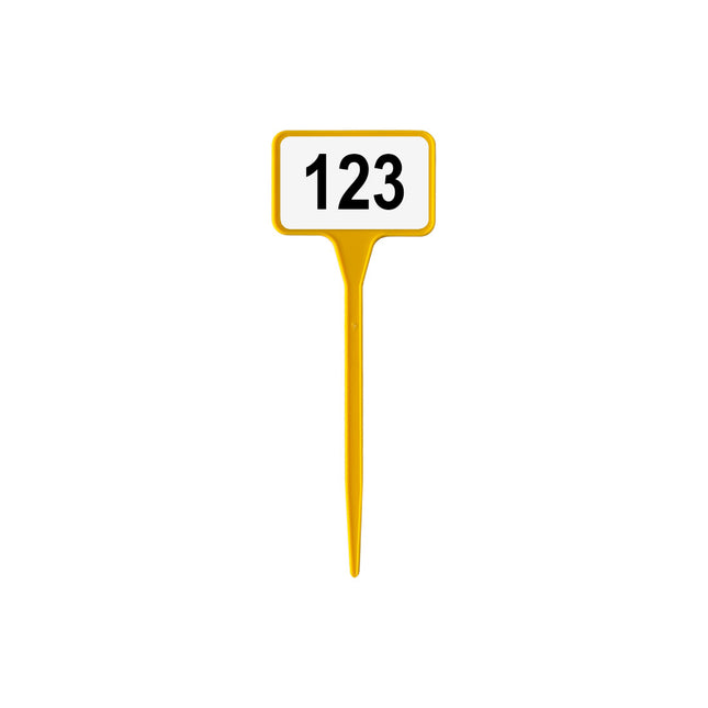 Plant marker 150x55mm with custom numbering - 1 pc