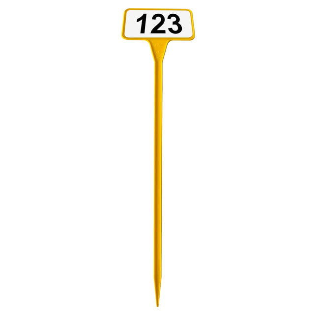 Plant marker 350x95mm with custom numbering - 1 pc