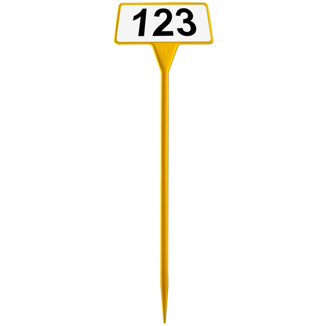 Plant marker 450x160mm with custom numbering - 1 pc