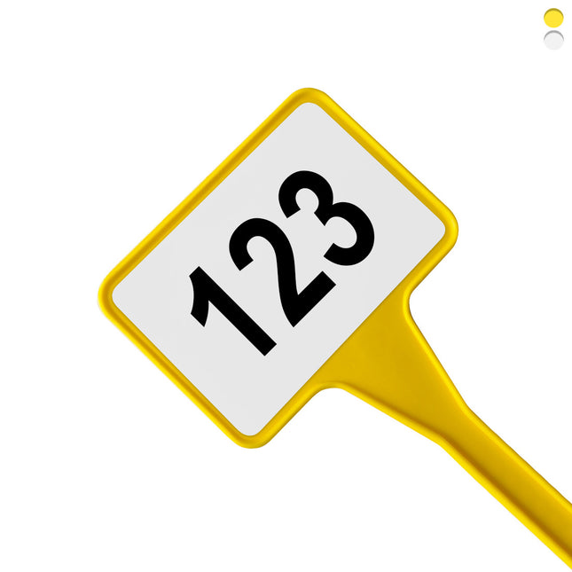 Plant marker 300x70mm with custom numbering - 1 pc